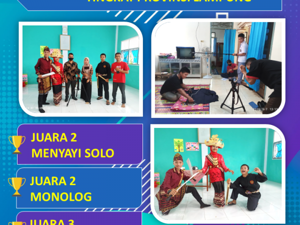 Empat Siswa SMK Amal Bakti Juara FLS2N Tingkat Provinsi Lampung