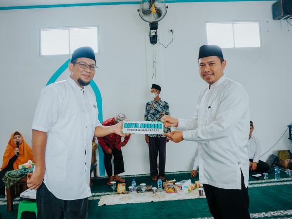 Peresmian Musholla Baitul Muhsinin  SMP Amal Bakti Jatimulyo Bersama Ketua Yayasan